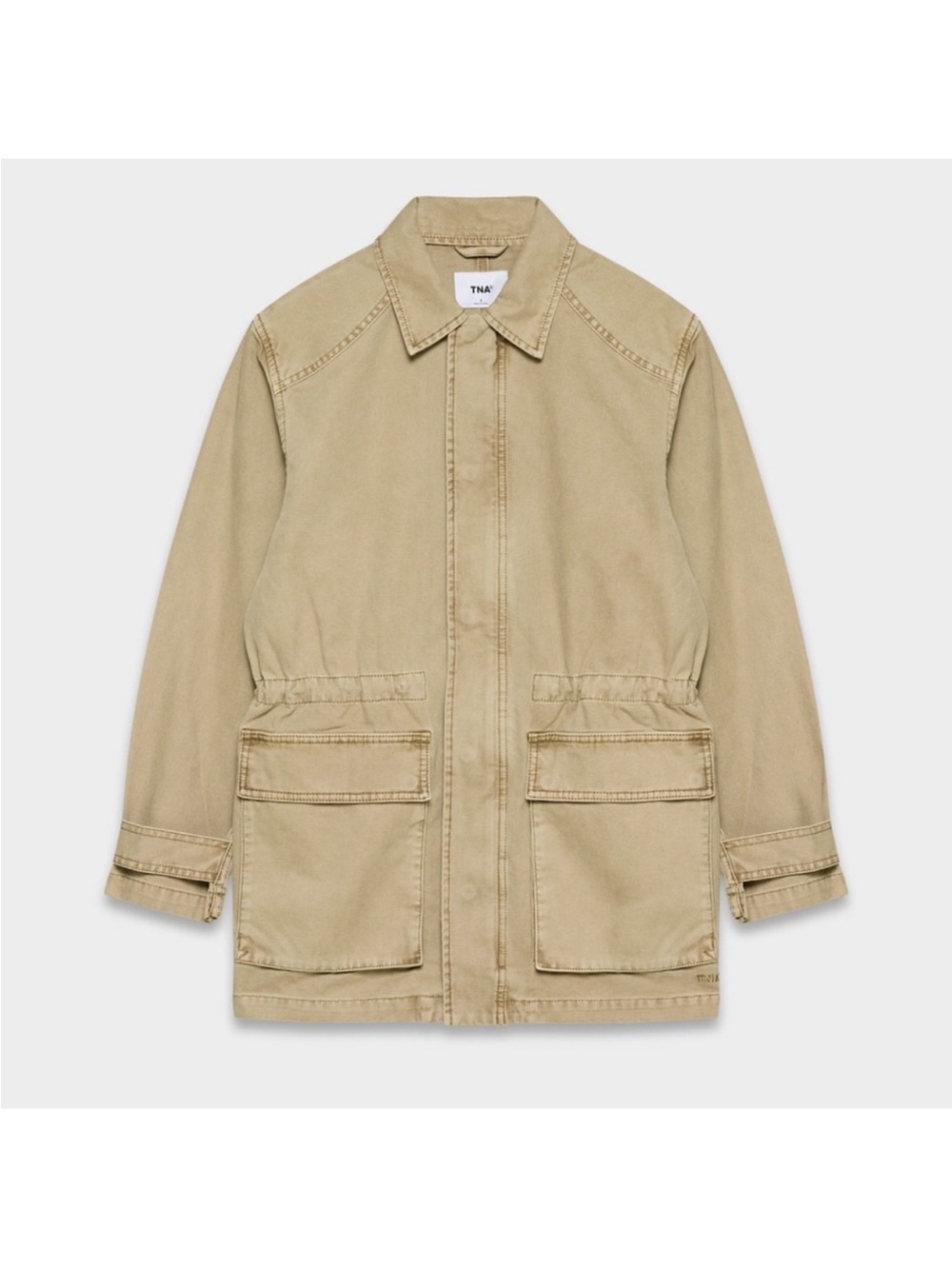 TNA Jasper Field Jacket - Size S - BNWT - Colour Tan Khaki